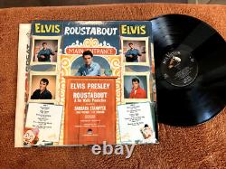 MEGA RARE MONO Elvis Presley Roustabout Silver 1st Issue LPM-2999 soundtrack LP