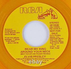 MEGA RARE PROMO Elvis Presley I Was The One / Wear My Ring Around MINT/MINT
