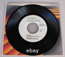 MEGA RARE RCA-2458EX Elvis Presley Loving Arms / My Boy RCA USA FOR EXPORT