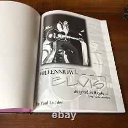 MILLENNIUM ELVIS PRESLEY As Good As It Gets PAUL LICHTER PHOTO BOOK EUC Rare