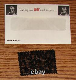 MINT CONDITION Elvis Presley Wardrobe Swatch Rare 1971 Bonus Promo