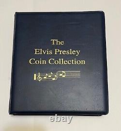 MINT! RARE! ENTIRE SET! Elvis Presley His Life in Coins 130 coins + MORE