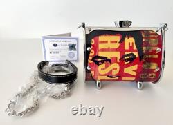 Mars Art to Wear Merch Elvis Presley Metal Clutch Purse with COA Very Rare