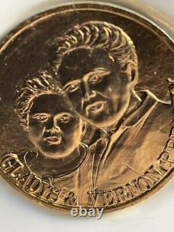 McCormick Rare Elvis Presley 50th Golden Anniversary Musical Decanter 18 inch