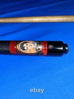 McDermott Legend Series 1993 Elvis Presley 2pc Pool Cue Stick W Case Rare Color