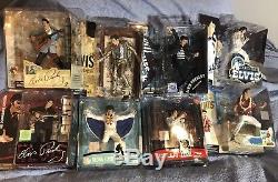 McFarlane Elvis Presley Rare Huge Lot of 8 Figures from 2004-2008MIP