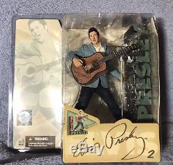 McFarlane Elvis Presley Rare Huge Lot of 8 Figures from 2004-2008MIP