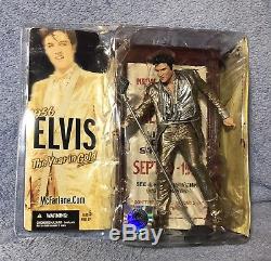 McFarlane Elvis Presley Rare Huge Lot of 8 Figures from 2004-2008MIP