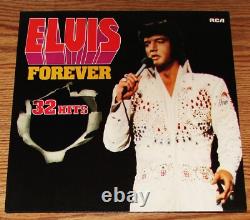 Mega Rare Elvis Presley ELVIS FOREVER 32 HITS Double LP Blue International Label