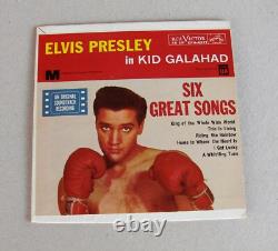 Mega Rare Elvis Presley Kid Galahad EPA-4371 Orange Label Gorgeous Near Mint