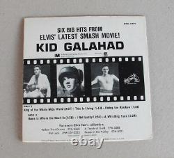 Mega Rare Elvis Presley Kid Galahad EPA-4371 Orange Label Gorgeous Near Mint