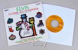 Mega Rare! Elvis Presley Merry Christmas Baby / O Come All Ye Faithful 74-0572