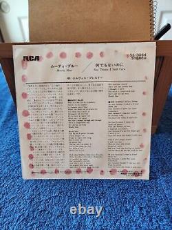 Mega Rare Elvis Presley Misprint Label Japan Moody Blue