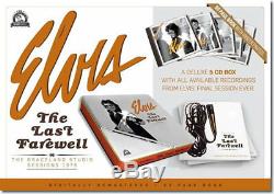 Mega Rare Metal 5 Cds + Book Boxset Elvis Presley- The Last Farewell 1976