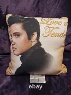 Mint rare HTF Elvis Presley Bradford Exchange 4 Cushions complete set