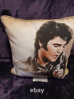 Mint rare HTF Elvis Presley Bradford Exchange 4 Cushions complete set
