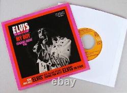 NEAR MINT Elvis Presley My Boy / Thinking About You PB-10191 Mega Rare with PS