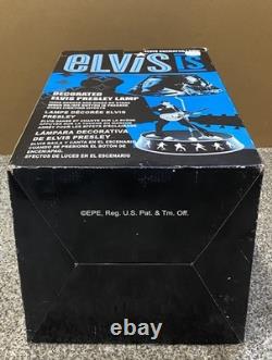 NEW! ELVIS PRESLEY RARE VINTAGE 1999 ANIMATED LAMP Dances & Sings To Hound Dog