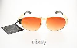 NEW! Elvis Presley TCB Sunglasses Concert Gold Brown Deadstock! RARE VTG Case