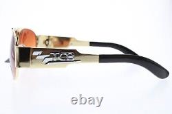 NEW! Elvis Presley TCB Sunglasses Concert Gold Brown Deadstock! RARE VTG Case