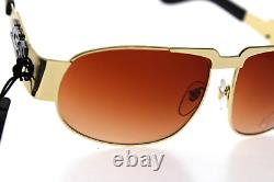 NEW! Elvis Presley TCB Sunglasses Concert Gold Brown Deadstock! RARE VTG Case