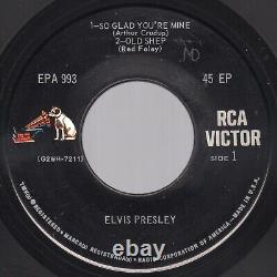 (NM/EX DOS) Elvis Presley Elvis, Volume II RCA Victor EPA-993 Rare 1965