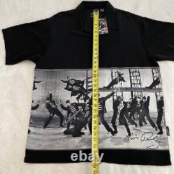 NWT RARE ELVIS PRESLEY Paradise Jail House Rock Shirt Dragonfly Clothing Mens XL
