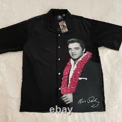 NWT RARE ELVIS PRESLEY Paradise Lahaina Button Shirt Dragonfly Clothing Men's XL