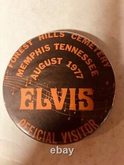 OFFICAL ELVIS PRESLEY TICKET FOR FUNERAL. SUPER RARE Moment In Time A Must Have