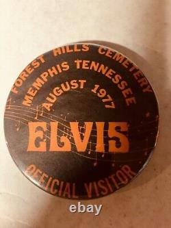 Offical Elvis Presley Ticket For Funeral. Super Rare