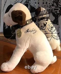 Official ELVIS PRESLEY RCA Victor NIPPER Stuffed, Plush DOG Vintage MINT RARE