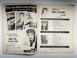 Original 1956 Official Elvis Presley Album Magazine RARE Photos Behind The Scene