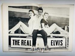 Original 1956 Official Elvis Presley Album Magazine RARE Photos Behind The Scene