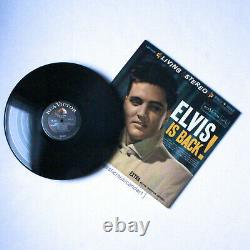 Original 1960 Stereo Elvis Is Back Vinyl Lp Presley Rca Vicor Rare