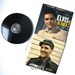 Original 1960 Stereo Elvis Is Back Vinyl Lp Presley Rca Vicor Rare