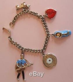 Original ELVIS PRESLEY Charm Bracelet E. P. E.'56 Very RARE Excellent