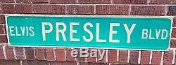 Original Elvis Presley Blvd Street Sign / Graceland / Direct From Memphis / Rare
