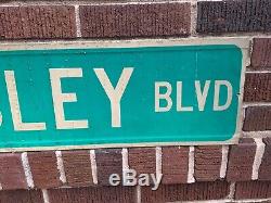 Original Elvis Presley Blvd Street Sign / Graceland / Direct From Memphis / Rare