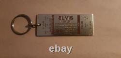 Original RARE Elvis Presley Keychain Ticket From Aug 26TH 1977 Concert