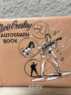 Original Rare Unused Elvis Presley 1956 EPE Autograph Book