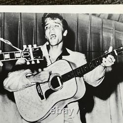 Original Vintage Elvis Presley Press Photo 1956 Age 21 Very Rare Early Photo