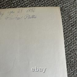 Original Vintage Elvis Presley Press Photo 1956 Age 21 Very Rare Early Photo