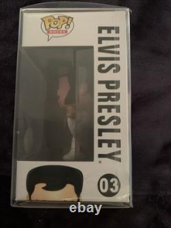 Pop! Rocks 1970's Elvis- Rare CHASE In Protective Case Mint In Box