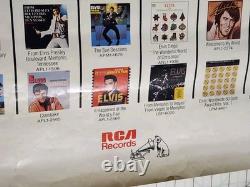 Poster 1977 Elvis Presley Live original vintage rare