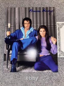 Priscilla Presley AUTOGRAPH SIGNED 8x10 COA Elvis Presley RARE