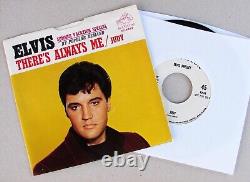 Promo Elvis Presley There's Always Me / Judy 47-9287 RARE HOLLYWOOD PRESSING