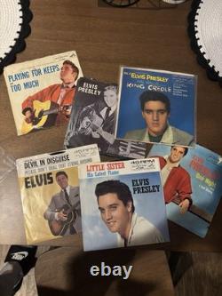 QUAD- RARE Elvis Presley-Aloha From Hawaii Lp -ORIG 1972 SEALED WithFREE 45 Lot