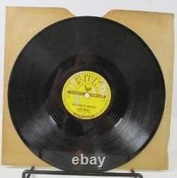 RARE 1954 1st ED 10 Shellac THAT'S ALL RIGHT Elvis Presley 78 SUN Records 209