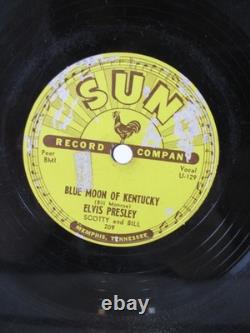 RARE 1954 1st ED 10 Shellac THAT'S ALL RIGHT Elvis Presley 78 SUN Records 209