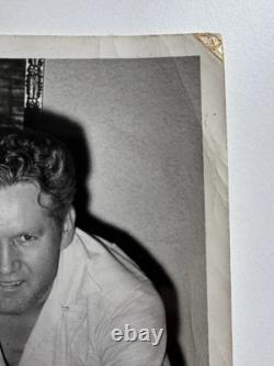 RARE 1957 ELVIS PRESLEY FAMILY PHOTO Gladys Vernon Memphis Original Camera Press